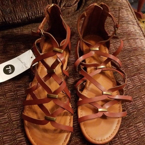 Universal Thread Shoes - Universal Thread caged slide sandals